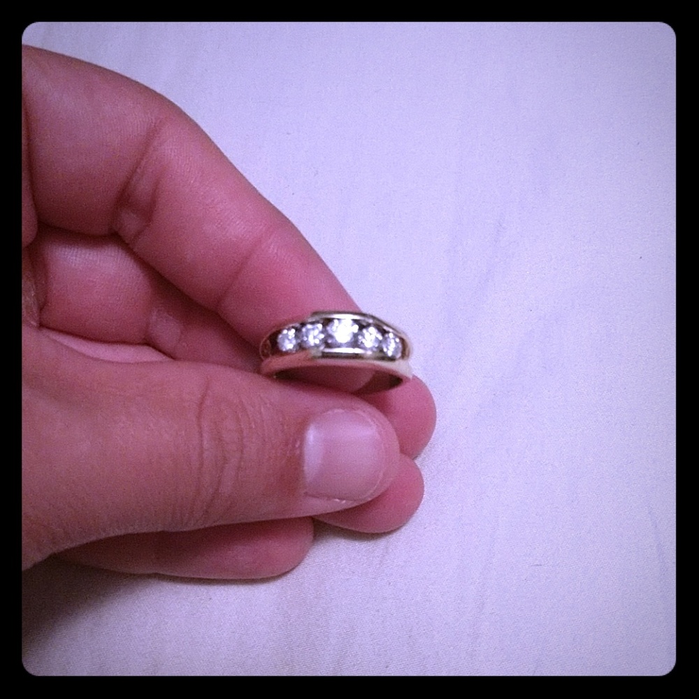 ring 14k and diamond
